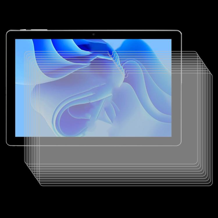 25pcs 9H 0.3mm Explosion-proof Tempered Glass Film, For ATMPC A10 10.1 inch