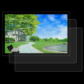 2pcs 9H 0.3mm Explosion-proof Tempered Glass Film, For Fearwiky FKYC12 10.36