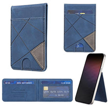 Load image into Gallery viewer, Prismatic Leather Vertical Magnetic Wallet Card Bag Case