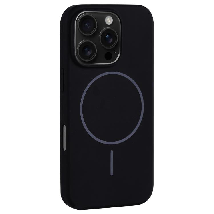 Large Hole Camera MagSafe Liquid Silicone Full Coverage Phone Case, For iPhone 16 Pro Max, For iPhone 16 Pro, For iPhone 16 Plus, For iPhone 16