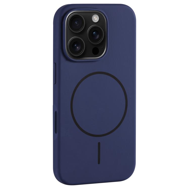 Large Hole Camera MagSafe Liquid Silicone Full Coverage Phone Case, For iPhone 16 Pro Max, For iPhone 16 Pro, For iPhone 16 Plus, For iPhone 16