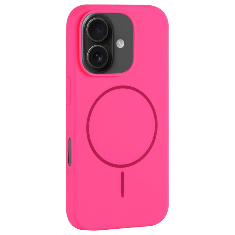 Large Hole Camera MagSafe Liquid Silicone Full Coverage Phone Case, For iPhone 16 Pro Max, For iPhone 16 Pro, For iPhone 16 Plus, For iPhone 16