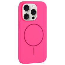 Load image into Gallery viewer, Large Hole Camera MagSafe Liquid Silicone Full Coverage Phone Case, For iPhone 15 Pro Max, For iPhone 15 Pro, For iPhone 15 Plus, For iPhone 15