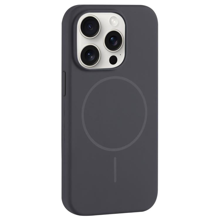 Large Hole Camera MagSafe Liquid Silicone Full Coverage Phone Case, For iPhone 15 Pro Max, For iPhone 15 Pro, For iPhone 15 Plus, For iPhone 15