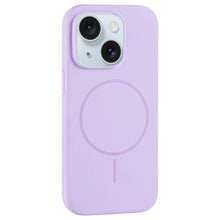 Load image into Gallery viewer, Large Hole Camera MagSafe Liquid Silicone Full Coverage Phone Case, For iPhone 15 Pro Max, For iPhone 15 Pro, For iPhone 15 Plus, For iPhone 15