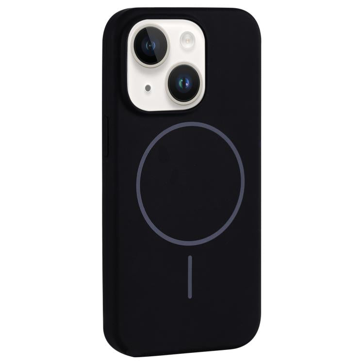 Large Hole Camera MagSafe Liquid Silicone Full Coverage Phone Case, For iPhone 14 Plus, For iPhone 14, For iPhone 14 Pro, For iPhone 14 Pro Max