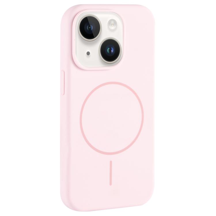 Large Hole Camera MagSafe Liquid Silicone Full Coverage Phone Case, For iPhone 14 Plus, For iPhone 14, For iPhone 14 Pro, For iPhone 14 Pro Max