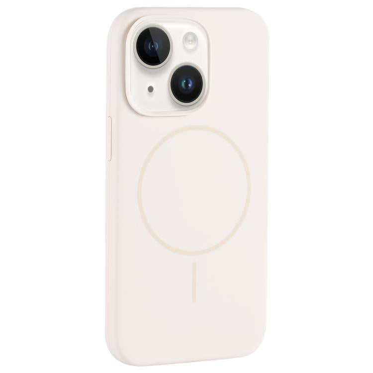 Large Hole Camera MagSafe Liquid Silicone Full Coverage Phone Case, For iPhone 14 Plus, For iPhone 14, For iPhone 14 Pro, For iPhone 14 Pro Max