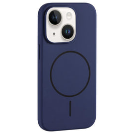 Large Hole Camera MagSafe Liquid Silicone Full Coverage Phone Case, For iPhone 14 Plus, For iPhone 14, For iPhone 14 Pro, For iPhone 14 Pro Max