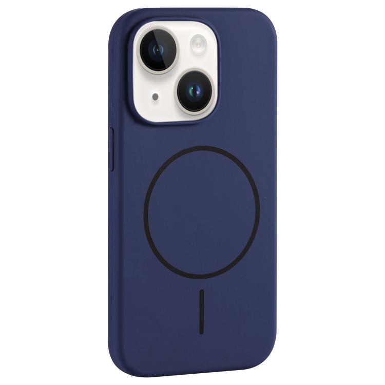 Large Hole Camera MagSafe Liquid Silicone Full Coverage Phone Case, For iPhone 14 Plus, For iPhone 14, For iPhone 14 Pro, For iPhone 14 Pro Max