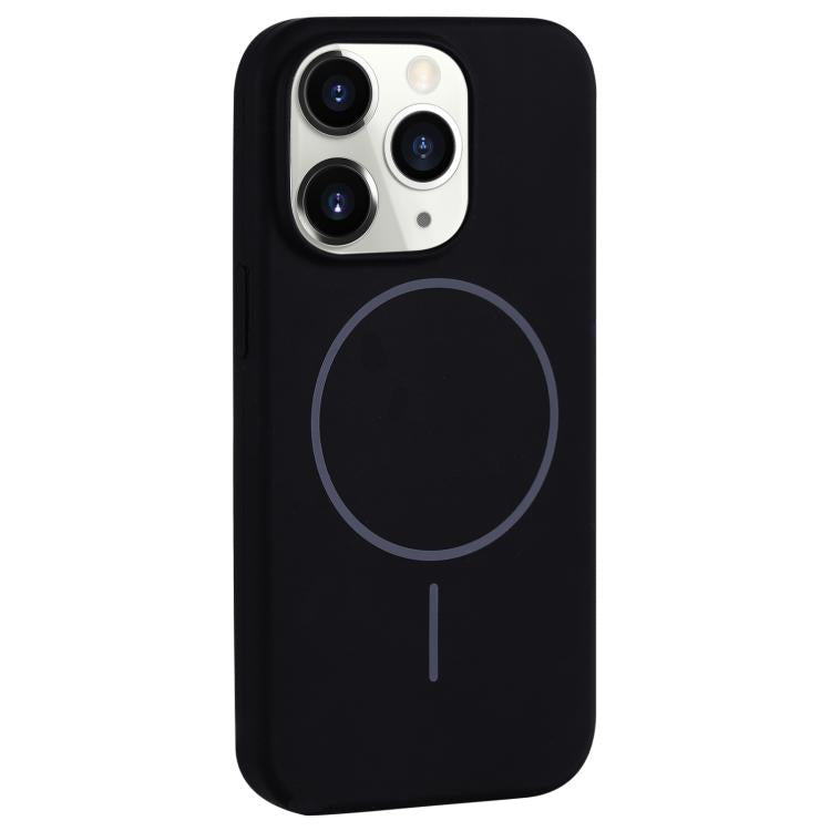 Large Hole Camera MagSafe Liquid Silicone Full Coverage Phone Case, For iPhone 12 Pro Max, For iPhone 12 Pro, For iPhone 11 Pro Max, For iPhone 11
