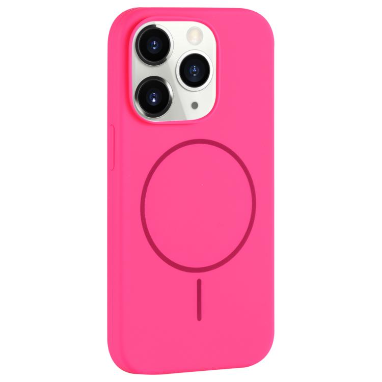 Large Hole Camera MagSafe Liquid Silicone Full Coverage Phone Case, For iPhone 12 Pro Max, For iPhone 12 Pro, For iPhone 11 Pro Max, For iPhone 11