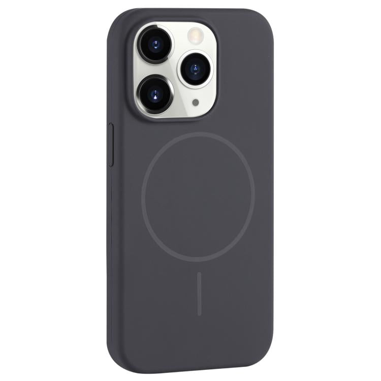 Large Hole Camera MagSafe Liquid Silicone Full Coverage Phone Case, For iPhone 12 Pro Max, For iPhone 12 Pro, For iPhone 11 Pro Max, For iPhone 11