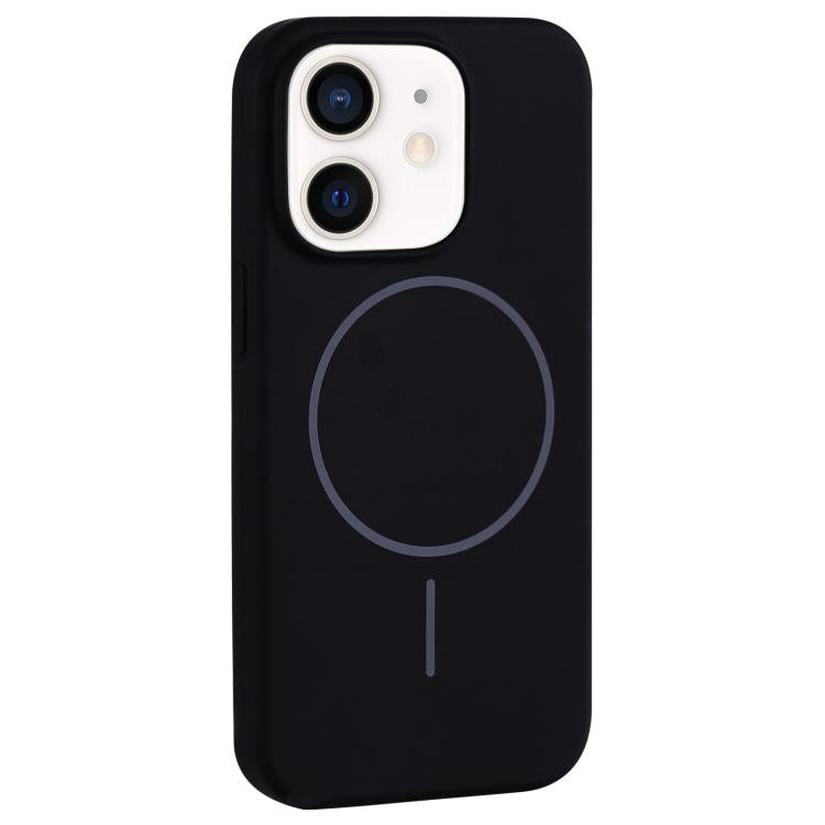 Large Hole Camera MagSafe Liquid Silicone Full Coverage Phone Case, For iPhone 12 Pro Max, For iPhone 12 Pro, For iPhone 11 Pro Max, For iPhone 11
