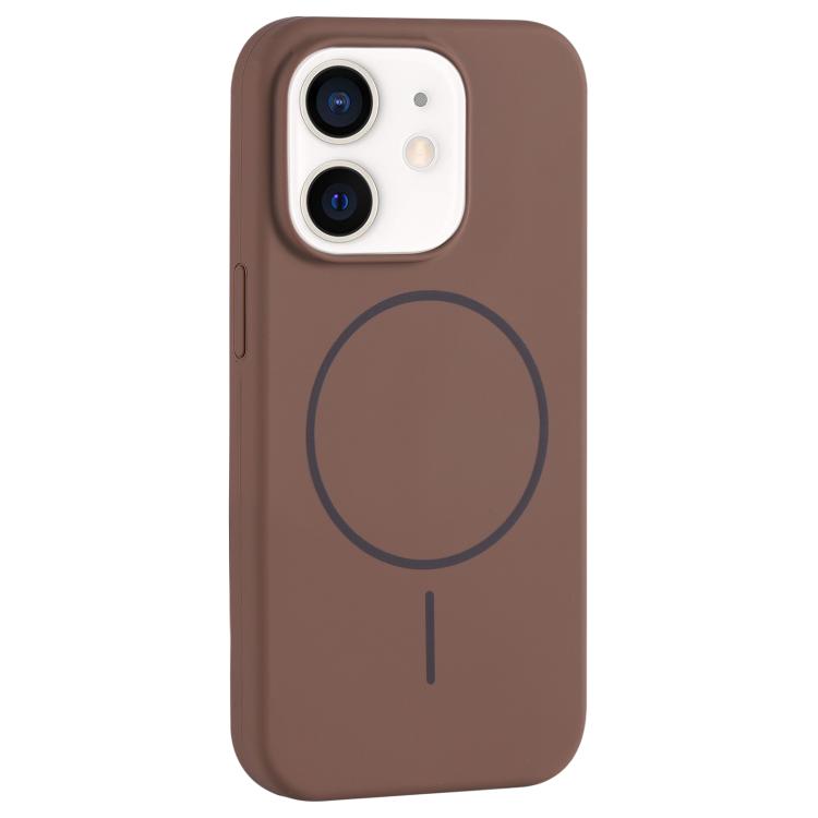 Large Hole Camera MagSafe Liquid Silicone Full Coverage Phone Case, For iPhone 12 Pro Max, For iPhone 12 Pro, For iPhone 11 Pro Max, For iPhone 11
