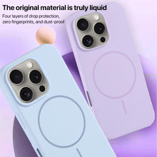 Load image into Gallery viewer, Large Hole Camera MagSafe Liquid Silicone Full Coverage Phone Case, For iPhone 12 Pro Max, For iPhone 12 Pro, For iPhone 11 Pro Max, For iPhone 11
