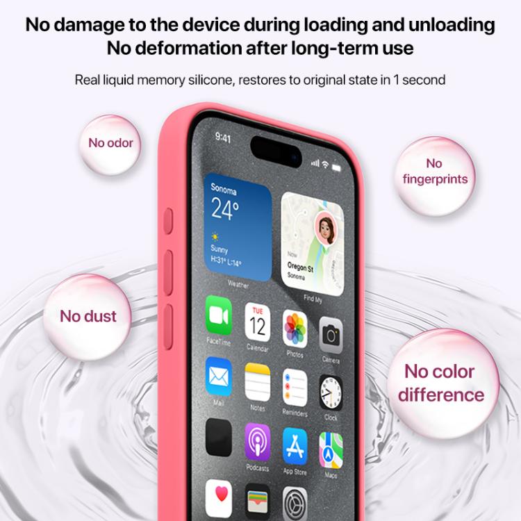 Large Hole Camera MagSafe Liquid Silicone Full Coverage Phone Case, For iPhone 12 Pro Max, For iPhone 12 Pro, For iPhone 11 Pro Max, For iPhone 11