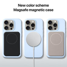 Load image into Gallery viewer, Large Hole Camera MagSafe Liquid Silicone Full Coverage Phone Case, For iPhone 16 Pro Max, For iPhone 16 Pro, For iPhone 16 Plus, For iPhone 16