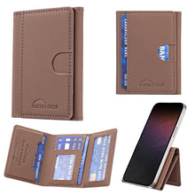 Load image into Gallery viewer, Solid Color Leather Horizontal Magnetic Wallet Card Bag Case