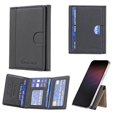 Load image into Gallery viewer, Solid Color Leather Horizontal Magnetic Wallet Card Bag Case