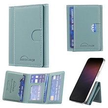 Load image into Gallery viewer, Solid Color Leather Horizontal Magnetic Wallet Card Bag Case