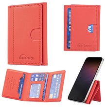 Load image into Gallery viewer, Solid Color Leather Horizontal Magnetic Wallet Card Bag Case