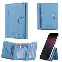 Load image into Gallery viewer, Solid Color Leather Horizontal Magnetic Wallet Card Bag Case