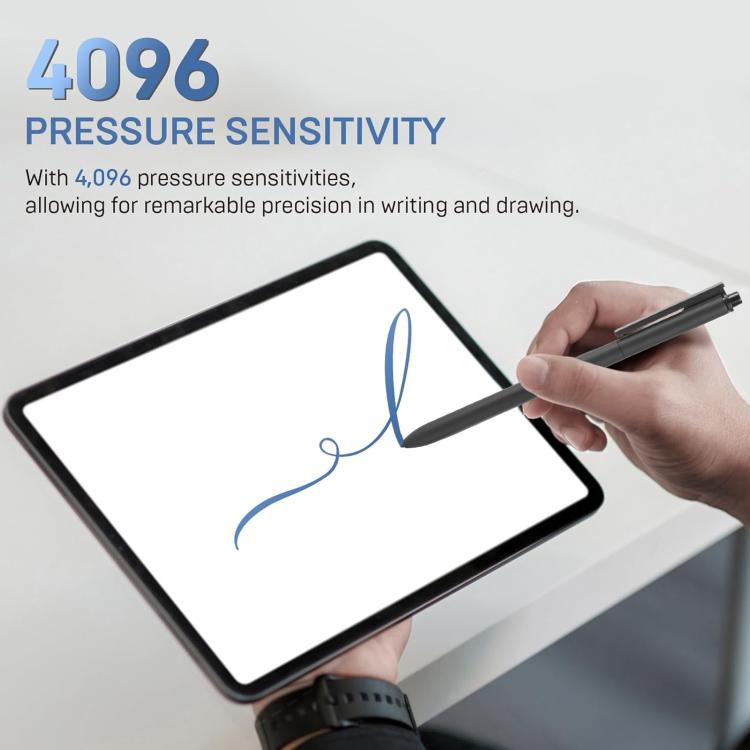 Universal Capacitive Stylus with Pen Clip For Electromagnetic Screen Phone / Tablet