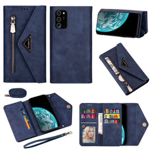 Load image into Gallery viewer, Skin Feel Zipper Horizontal Flip Leather Case with Holder &amp; Card Slots &amp; Photo Frame &amp; Lanyard &amp; Long Rope, For Samsung Galaxy Note20, For Samsung Galaxy Note20 Ultra, For Samsung Galaxy S20, For Samsung Galaxy S20+, For Samsung Galaxy S20 Ultra       ...