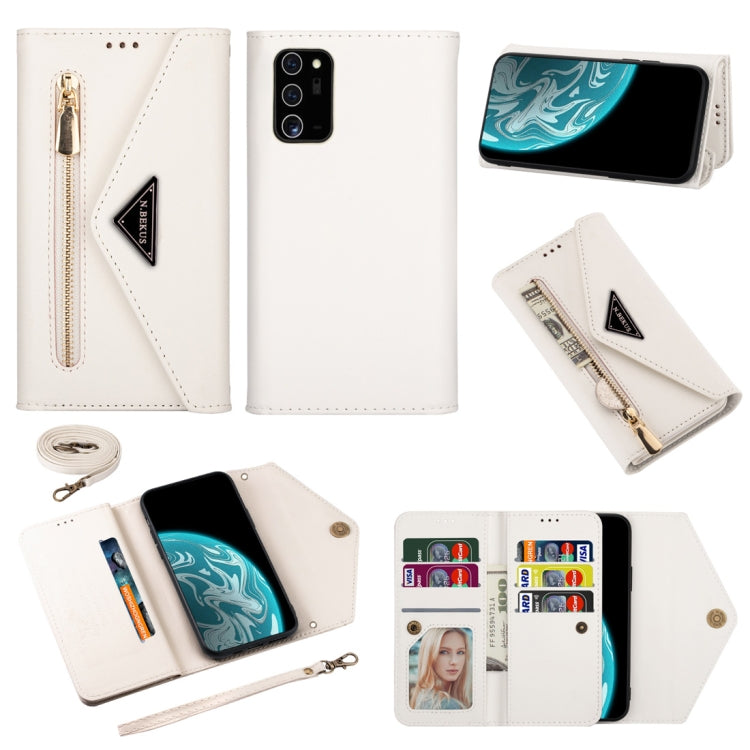 Skin Feel Zipper Horizontal Flip Leather Case with Holder & Card Slots & Photo Frame & Lanyard & Long Rope, For Samsung Galaxy Note20, For Samsung Galaxy Note20 Ultra, For Samsung Galaxy S20, For Samsung Galaxy S20+, For Samsung Galaxy S20 Ultra       ...