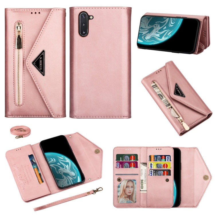 Skin Feel Zipper Horizontal Flip Leather Case with Holder & Card Slots & Photo Frame & Lanyard & Long Rope, For Samsung Galaxy Note20, For Samsung Galaxy Note20 Ultra, For Samsung Galaxy S20, For Samsung Galaxy S20+, For Samsung Galaxy S20 Ultra       ...