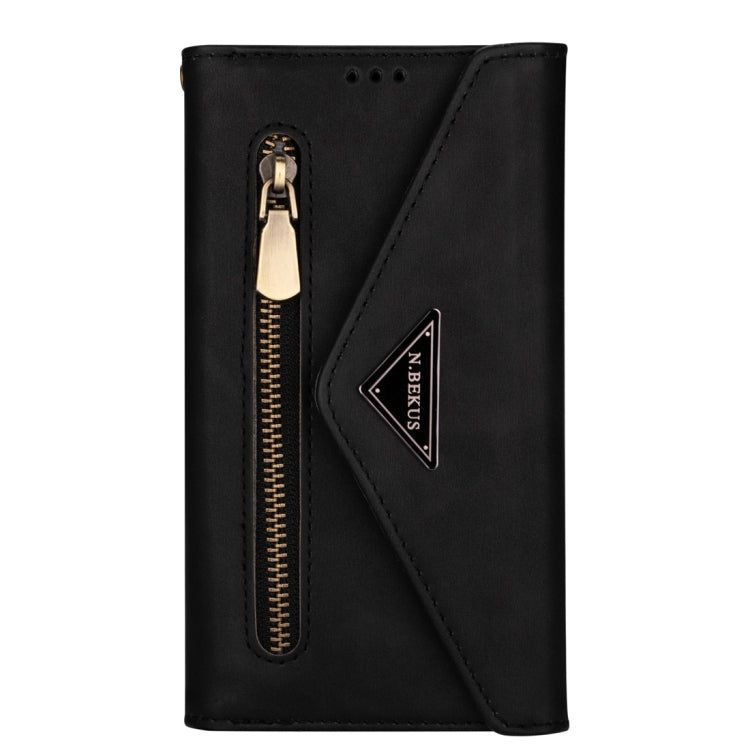 Skin Feel Zipper Horizontal Flip Leather Case with Holder & Card Slots & Photo Frame & Lanyard & Long Rope, For Samsung Galaxy Note10+, For Samsung Galaxy S10, For Samsung Galaxy S10+, For Samsung Galaxy S10e, For Samsung Galaxy A21                    ...