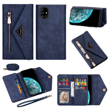 Load image into Gallery viewer, Skin Feel Zipper Horizontal Flip Leather Case with Holder &amp; Card Slots &amp; Photo Frame &amp; Lanyard &amp; Long Rope, For Samsung Galaxy Note10+, For Samsung Galaxy S10, For Samsung Galaxy S10+, For Samsung Galaxy S10e, For Samsung Galaxy A21                    ...