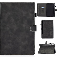 Load image into Gallery viewer, Cowhide Texture Horizontal Flip Leather Case with Holder &amp; Card Slots &amp; Sleep / Wake-up Function