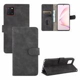 Solid Color Skin Feel Magnetic Buckle Horizontal Flip Calf Texture PU Leather Case with Holder & Card Slots & Wallet, For Samsung Galaxy Note10 Lite /A81, For Samsung Galaxy Note10, For Samsung Galaxy Note10 Plus, For Samsung Galaxy Note20             ...