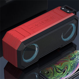 X8 Wireless Bluetooth Speaker IPX7 Waterproof Color Light Subwoofer