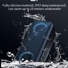 Load image into Gallery viewer, X8 Wireless Bluetooth Speaker IPX7 Waterproof Color Light Subwoofer
