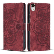 Load image into Gallery viewer, Mandala Embossed Retro Frosted Leather Phone Case, For iPhone XR, For iPhone XS Max, For iPhone 7 Plus / 8 Plus