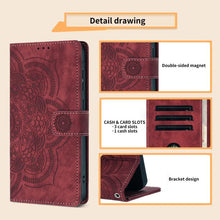 Load image into Gallery viewer, Mandala Embossed Retro Frosted Leather Phone Case, For iPhone XR, For iPhone XS Max, For iPhone 7 Plus / 8 Plus