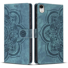 Load image into Gallery viewer, Mandala Embossed Retro Frosted Leather Phone Case, For iPhone XR, For iPhone XS Max, For iPhone 7 Plus / 8 Plus