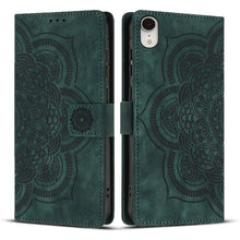 Load image into Gallery viewer, Mandala Embossed Retro Frosted Leather Phone Case, For iPhone XR, For iPhone XS Max, For iPhone 7 Plus / 8 Plus