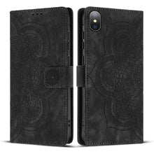 Load image into Gallery viewer, Mandala Embossed Retro Frosted Leather Phone Case, For iPhone XR, For iPhone XS Max, For iPhone 7 Plus / 8 Plus