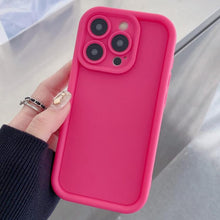 Load image into Gallery viewer, Shockproof Frame Frosted Precise Hole TPU Phone Case, For iPhone 16 Pro, For iPhone 16 Plus, For iPhone 16, For iPhone 15 Pro Max, For iPhone 15 Pro, For iPhone 15 Plus