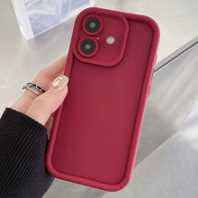 Load image into Gallery viewer, Shockproof Frame Frosted Precise Hole TPU Phone Case, For iPhone 16 Pro, For iPhone 16 Plus, For iPhone 16, For iPhone 15 Pro Max, For iPhone 15 Pro, For iPhone 15 Plus