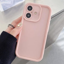 Load image into Gallery viewer, Shockproof Frame Frosted Precise Hole TPU Phone Case, For iPhone 16 Pro, For iPhone 16 Plus, For iPhone 16, For iPhone 15 Pro Max, For iPhone 15 Pro, For iPhone 15 Plus