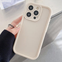 Load image into Gallery viewer, Shockproof Frame Frosted Precise Hole TPU Phone Case, For iPhone 16 Pro, For iPhone 16 Plus, For iPhone 16, For iPhone 15 Pro Max, For iPhone 15 Pro, For iPhone 15 Plus