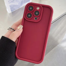 Load image into Gallery viewer, Shockproof Frame Frosted Precise Hole TPU Phone Case, For iPhone 16 Pro, For iPhone 16 Plus, For iPhone 16, For iPhone 15 Pro Max, For iPhone 15 Pro, For iPhone 15 Plus