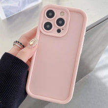 Load image into Gallery viewer, Shockproof Frame Frosted Precise Hole TPU Phone Case, For iPhone 16 Pro, For iPhone 16 Plus, For iPhone 16, For iPhone 15 Pro Max, For iPhone 15 Pro, For iPhone 15 Plus