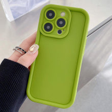 Load image into Gallery viewer, Shockproof Frame Frosted Precise Hole TPU Phone Case, For iPhone 16 Pro, For iPhone 16 Plus, For iPhone 16, For iPhone 15 Pro Max, For iPhone 15 Pro, For iPhone 15 Plus