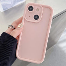 Load image into Gallery viewer, Shockproof Frame Frosted Precise Hole TPU Phone Case, For iPhone 16 Pro, For iPhone 16 Plus, For iPhone 16, For iPhone 15 Pro Max, For iPhone 15 Pro, For iPhone 15 Plus